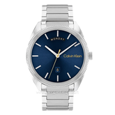 CALVIN KLEIN 25200446 Silver Dial Blue Stainless Steel